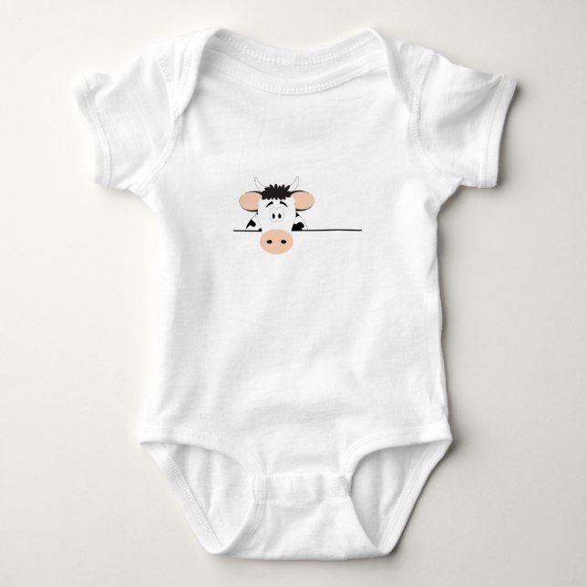 Kuh Baby Strampler (Vorderseite)