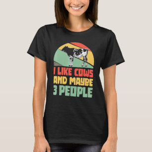 Kuh Bauer Beef Landwirtschaft Spaß T-Shirt