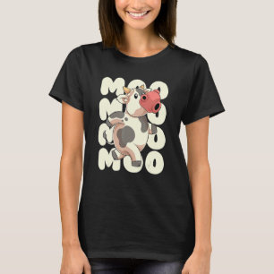 Kuh Bauer Moo Farm Tierhaltung Kuh T-Shirt