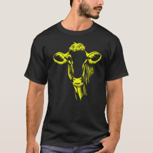 Kuh Bauer Rinder Landwirtschaft Landwirtschaft Mil T-Shirt