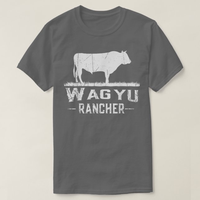 Kuh Bauer Wagyu Rancher T-Shirt (Design vorne)