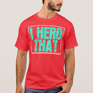 Kuh-Bauer Zuchtgeschenk T-Shirt