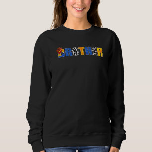 Kuh Bruder des Geburtstags Mädchen Howdy Rodeo Wes Sweatshirt