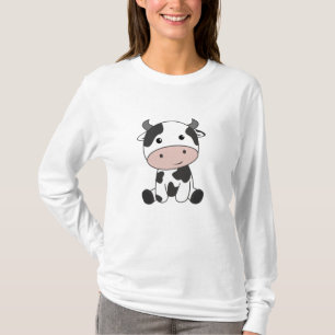 Kuh Calf Baby Kuh Patches Niedlich T-Shirt