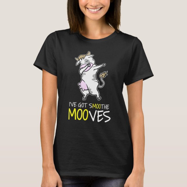 Kuh Dabbing T-Shirt (Vorderseite)