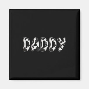 Kuh Daddy Geburtstagsfamilie Matching Vathers Day  Magnet