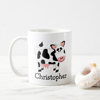Kuh-Design personalisiert Kaffeetasse