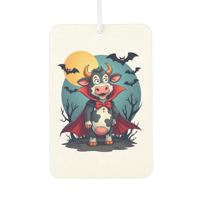 Kuh Dracula Rises Autolufterfrischer (Vorderseite)