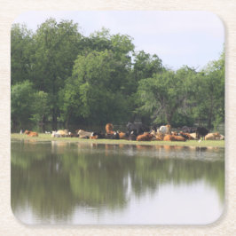 Kuh Drink Untersetzer