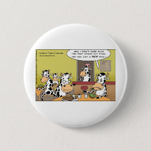 Kuh frisst Ehemann Lustige Geschenke T-Shirts Tass Button