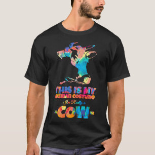 Kuh Funny Human Costume Niedliche Kühe Tierische B T-Shirt