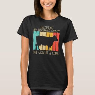 Kuh für Frauen Mama Zuchtbetrieb Milchkühe Bauer T-Shirt