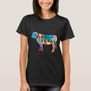 Kuh für Mama zeigen Kuh für Mama Vieh Malerei T-Shirt