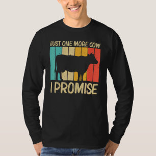 Kuh für Männer Frauen landwirtschaftliches Tier Ku T-Shirt