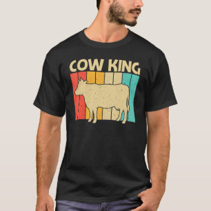 Kuh für Männer Jungen Kuh Bauer Milchwirtschaft T-Shirt