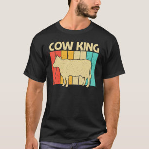 Kuh für Männer Jungen Kuh Landwirt Milchwirtschaft T-Shirt