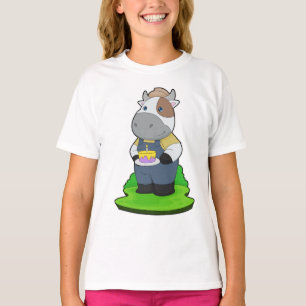 Kuh-Geburtstagsbauer T-Shirt