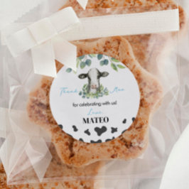 Kuh Geburtstagspartei Aufkleber Etiketten