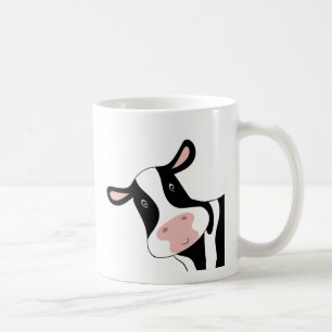 Kuh-Geschenk, süße Kuh-Tasse. Kuh-Thema Kaffeetasse