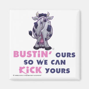 Kuh Geschenke & Zubehör Magnet