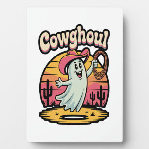 Kuh Ghoul Halloween Spooky Fotoplatte