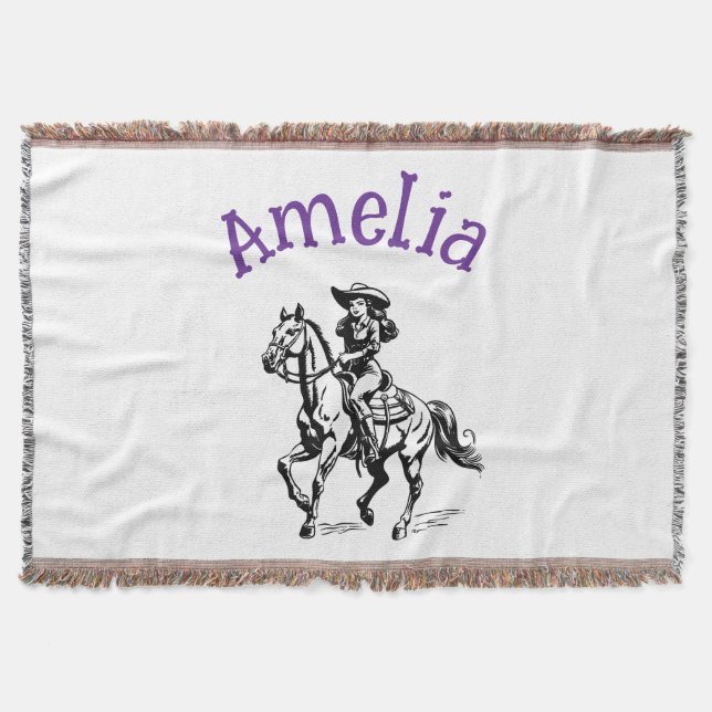 Kuh Girl Decke (Vorderseite)