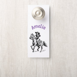 Kuh Girl Türanhänger