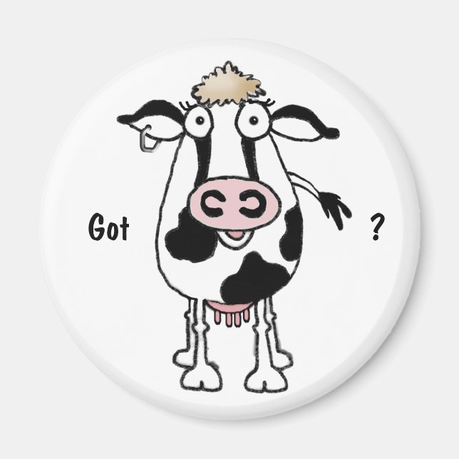 Kuh. GOT ? Magnet (Vorne)