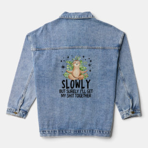 Kuh Halloween Jeansjacke