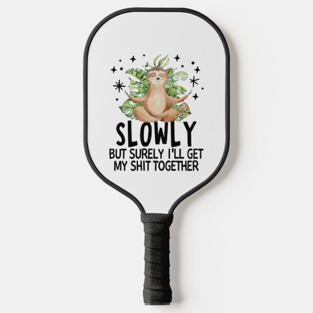 Kuh Halloween Pickleball Schläger (Vorderseite)