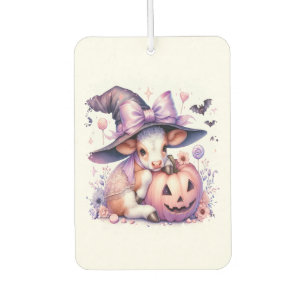 Kuh Halloween Square Autolufterfrischer