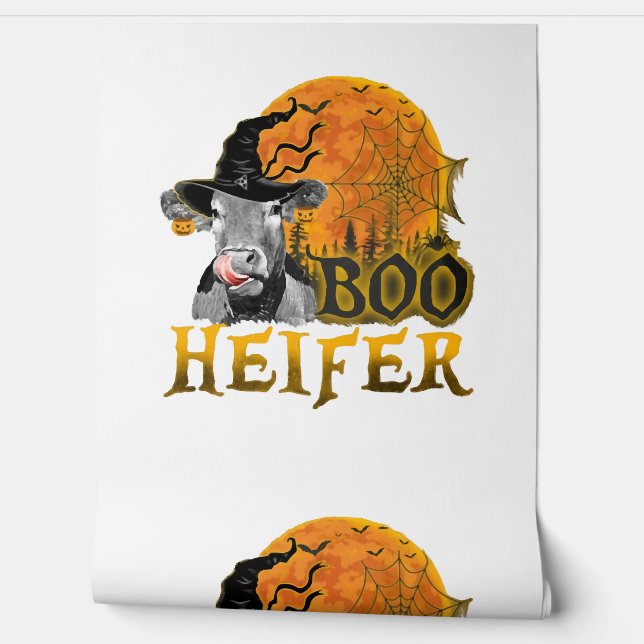 Kuh Halloween Tapete (Abrollen)