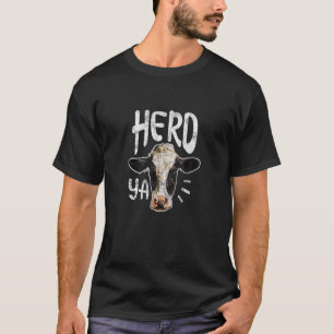 Kuh Herde Ya Rind Heifer Bauer Kuh Eigentümer Gr T-Shirt