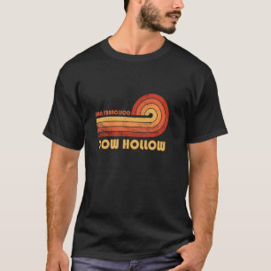 Kuh Hollow San Francisco Kalifornien Retro Vintage T-Shirt
