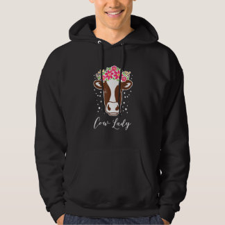 Kuh I Cow Lady Idea Bauer Hoodie