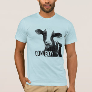 Kuh-Jungen-Cowboy!  Holstein-Molkereikalb T-Shirt