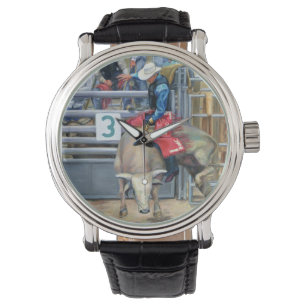 Kuh-Jungen-Fahrt Armbanduhr