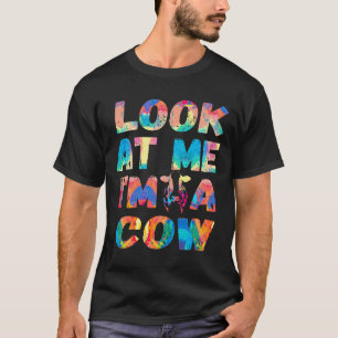 Kuh-Kostüm-Gruppe Einfaches Outfit für Halloween S T-Shirt