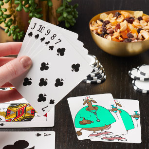 Kuh Krankenschwester Spielkarten