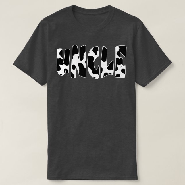 Kuh-Kuh-Muster T-Shirt (Design vorne)
