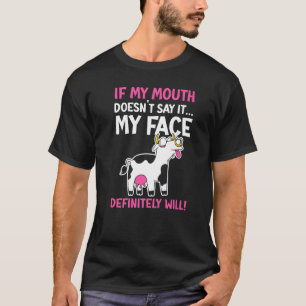 Kuh Kuhflüsterer Kuh Landwirtschaft Tier Landwirt T-Shirt