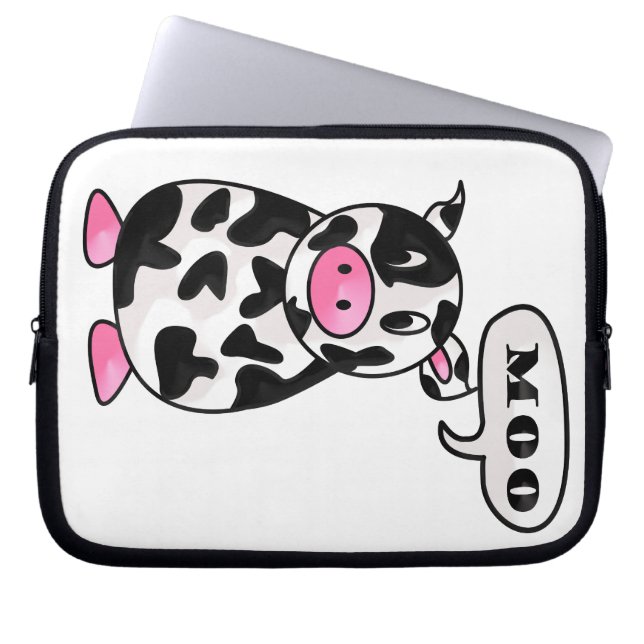 Kuh Laptopschutzhülle (Vorderseite)
