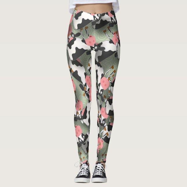 Kuh-Leggings Leggings (Vorderseite)