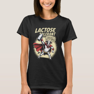 Kuh Lustige Milchliebhaber Laktose Tolerant T-Shirt