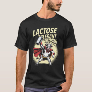 Kuh Lustige Milchliebhaber Laktose Tolerant T-Shirt