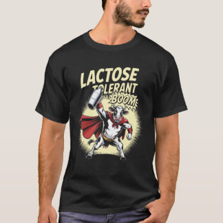 Kuh Lustige Milchliebhaber Laktose Tolerant T-Shirt