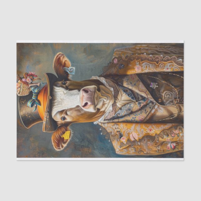 Kuh Mania12 Seidenpapier (Vorderseite)