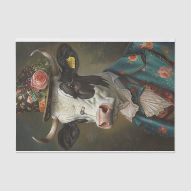 Kuh Mania4 Seidenpapier (Vorderseite)