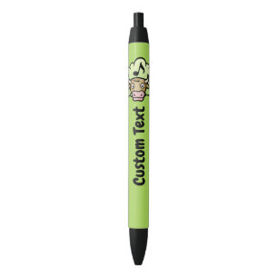Kuh Methan Cartoon Tinte Pen Kugelschreiber