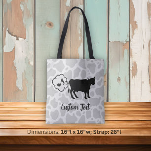 Kuh Methan Icon Tote Bag